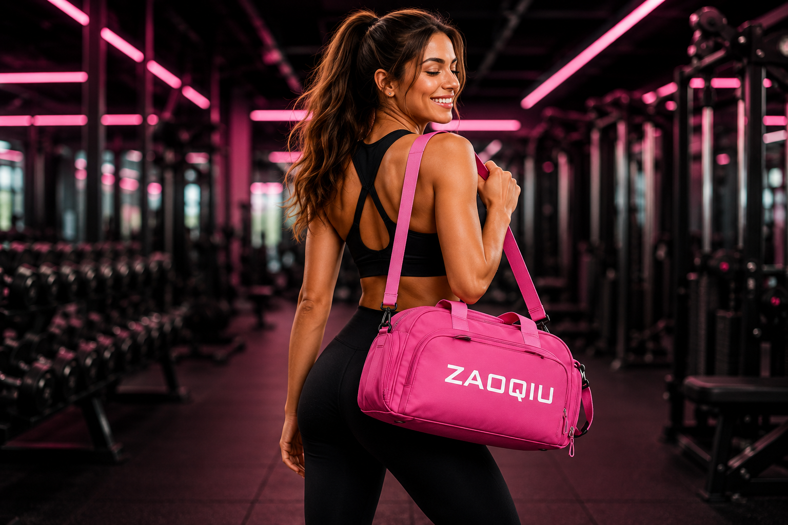Bolsa transversal grande