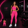 Conjunto Calça Leg e Crepped
